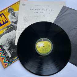 Винтажная виниловая пластинка LP Paul And Linda McCartney Ram (Япония 1971) (Без Оби)