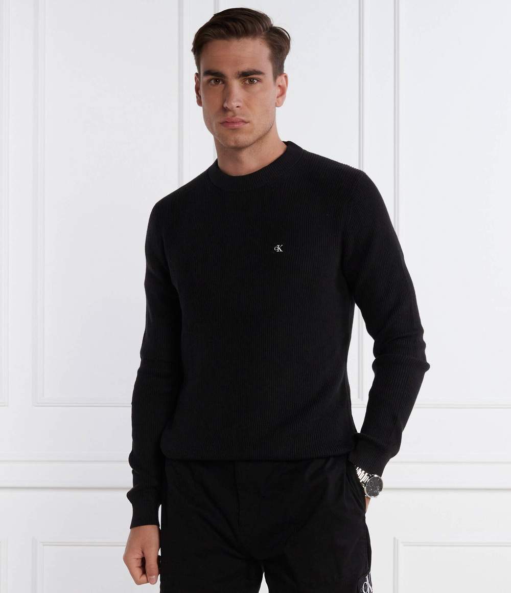 Свитер CALVIN KLEIN JEANS - черный(J30J324598)