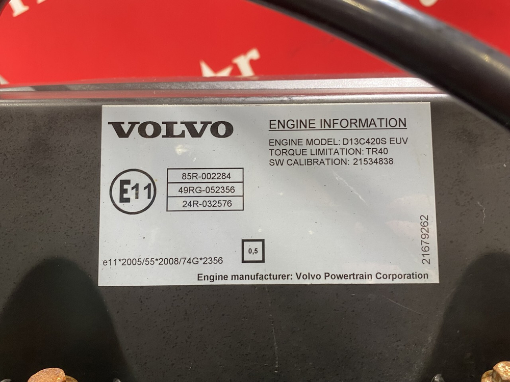 Двигатель D13C 420 л.с. Euro-5 2018 г.