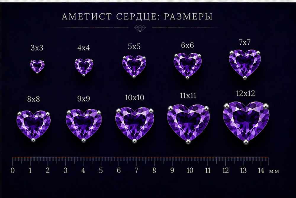Аметист Сердце