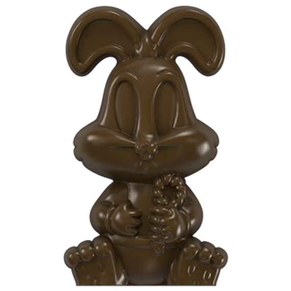 340 | Форма для шоколадных конфет &quot;Заяц-2&quot; (275*175мм)