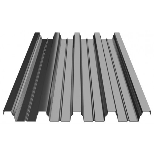 Профнастил Н-75 оцинкованный 0.65 мм Цена за м²