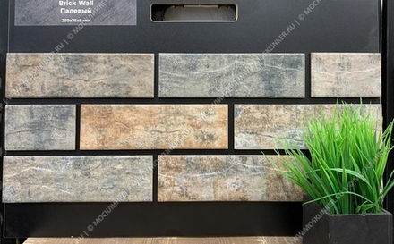 Beryoza Ceramica, Brick Wall Палевый, 250x75x7 - клинкерная фасадная плитка