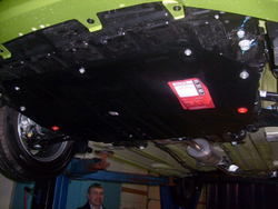 Защита картера и КПП Sheriff для Chevrolet Spark III (M300) 2010-2016 арт.04.1992