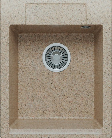 Мойка POLYGRAN ARGO-420 песочный №302