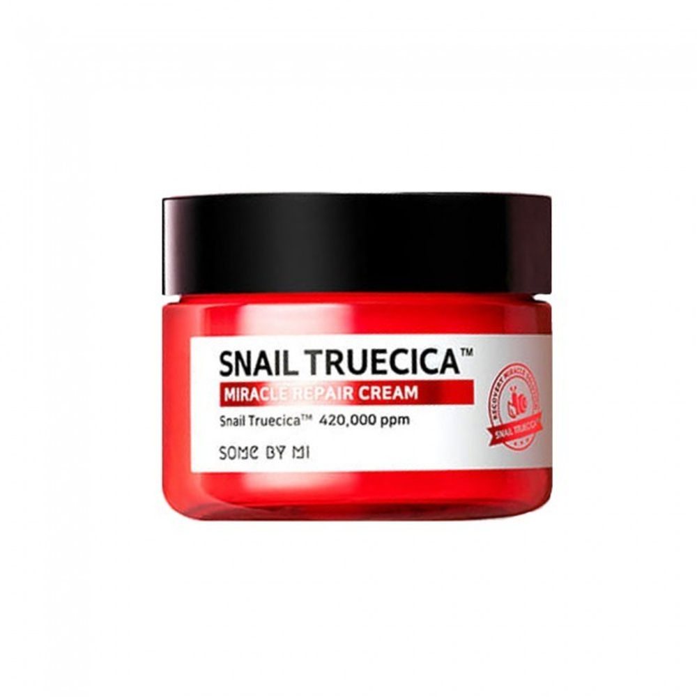 Some By Mi Snail Truecica Miracle Repair Cream восстанавливающий крем с муцином чёрной улитки