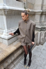 Кейп "Vintage" бежевый