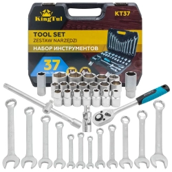 Набор инструментов 37пр. 1/2''6pt KINGTUL KT-37