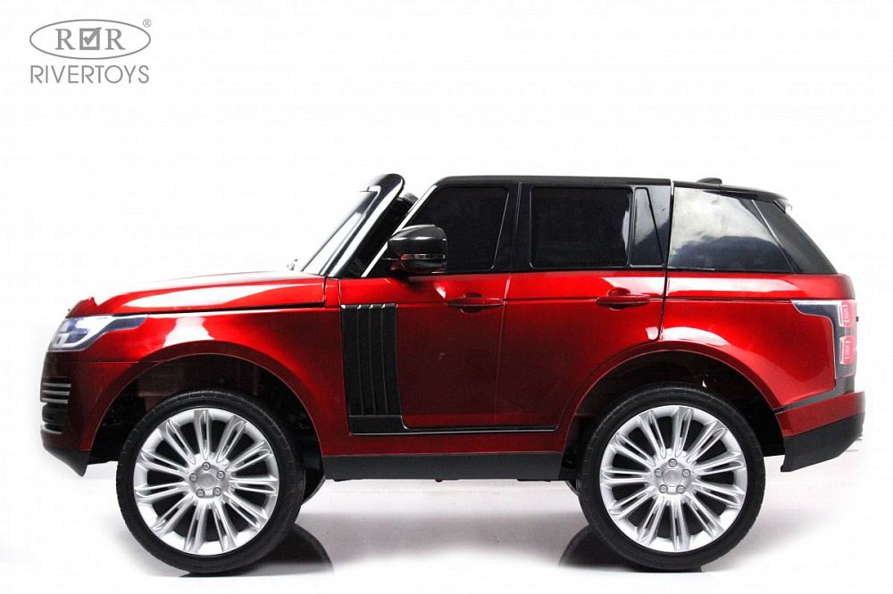 Детский электромобиль RiverToys Range Rover HSE 4WD Y222YY красный глянец