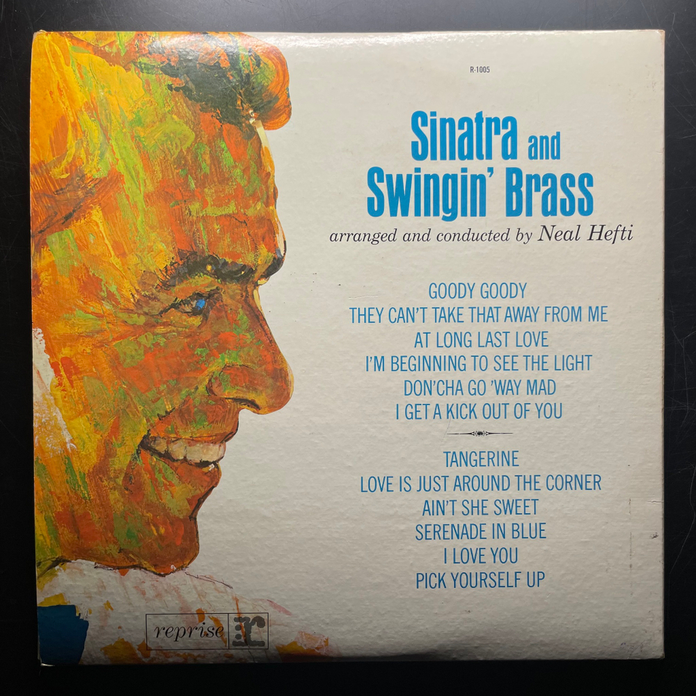 Frank Sinatra ‎– Sinatra And Swingin' Brass (США 1974г.)
