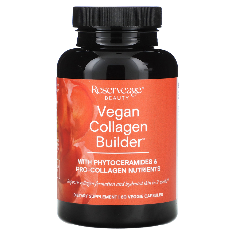 Reserveage Nutrition, Vegan Collagen Builder, 60 растительных капсул