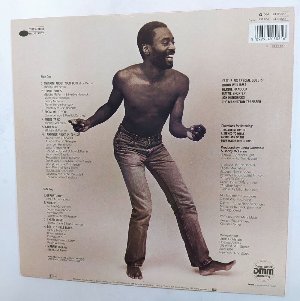 Bobby McFerrin Spontaneous Inventions (Holland 1986)