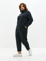 Брюки утепленные бананы с микроначесом