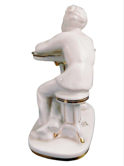 Фарфоровая статуэтка "Юный Пушкин" ЛФЗ