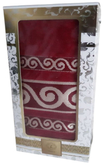 Полотенце махровое в подарочной упаковке, 100% хлопок, Узбекистан.