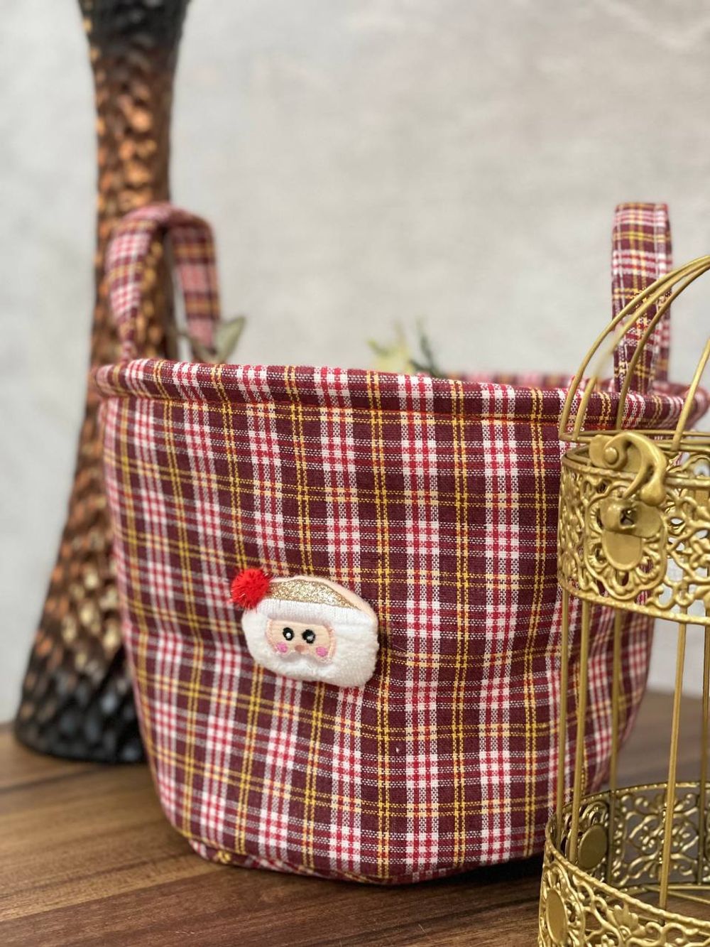 Органайзер Корзина Круг Новый Год ЛИКВИ!