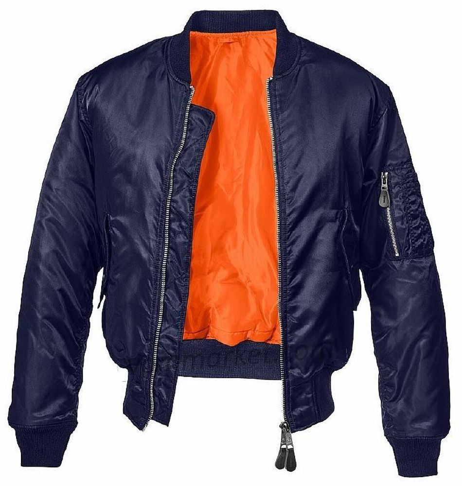 Куртка летная МА1 Brandit Dark Navy