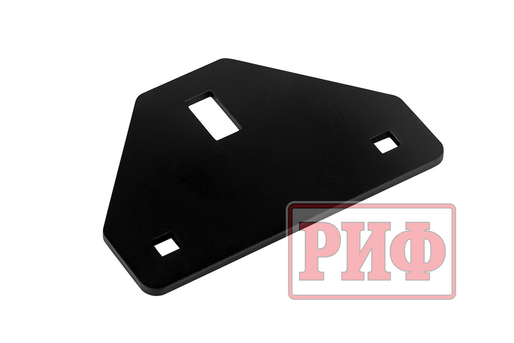 Багажник экспедиционный (платформа) алюминиевый РИФ 1200x2080 мм для Toyota Land Cruiser 200 (с крепежом)