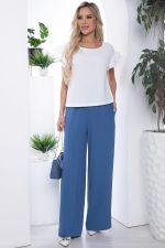 Костюм Городской шик (сине-белый) К10055 LT Collection