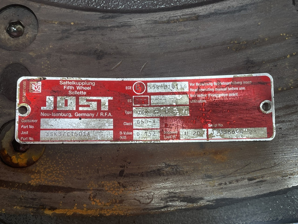 Седло JOST 150мм