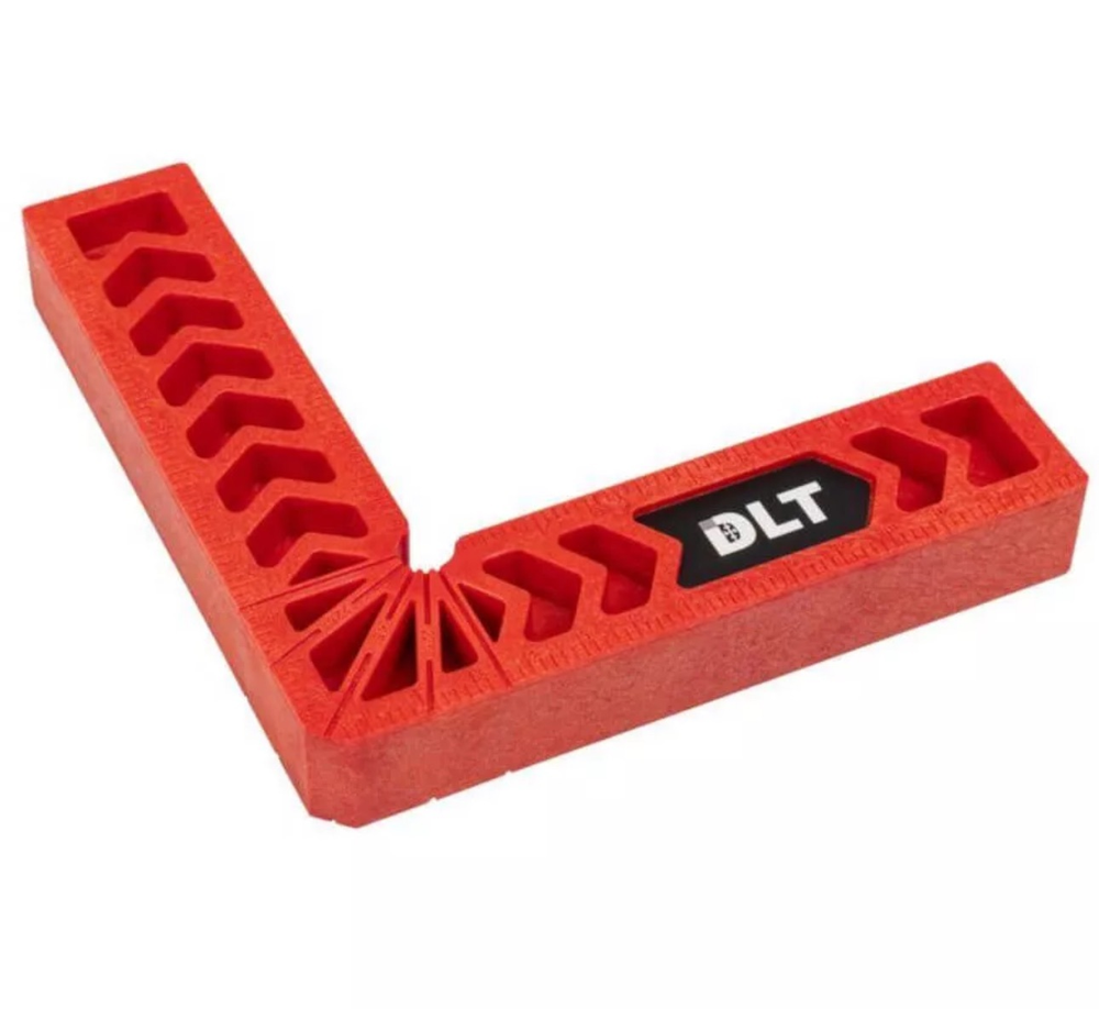 Угольник столярный пластиковый DLT, 110x110мм, арт.86706