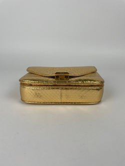 Сумка Celine C bag small in Python Gold