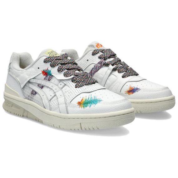 Asics EX89 Кроссовки для скейтбординга Низкие Белые Унисекс