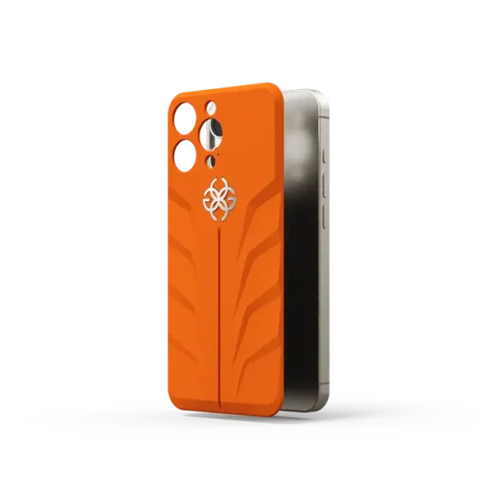Чехол для iPhone на магните - RSR16 - SUNSET ORANGE
