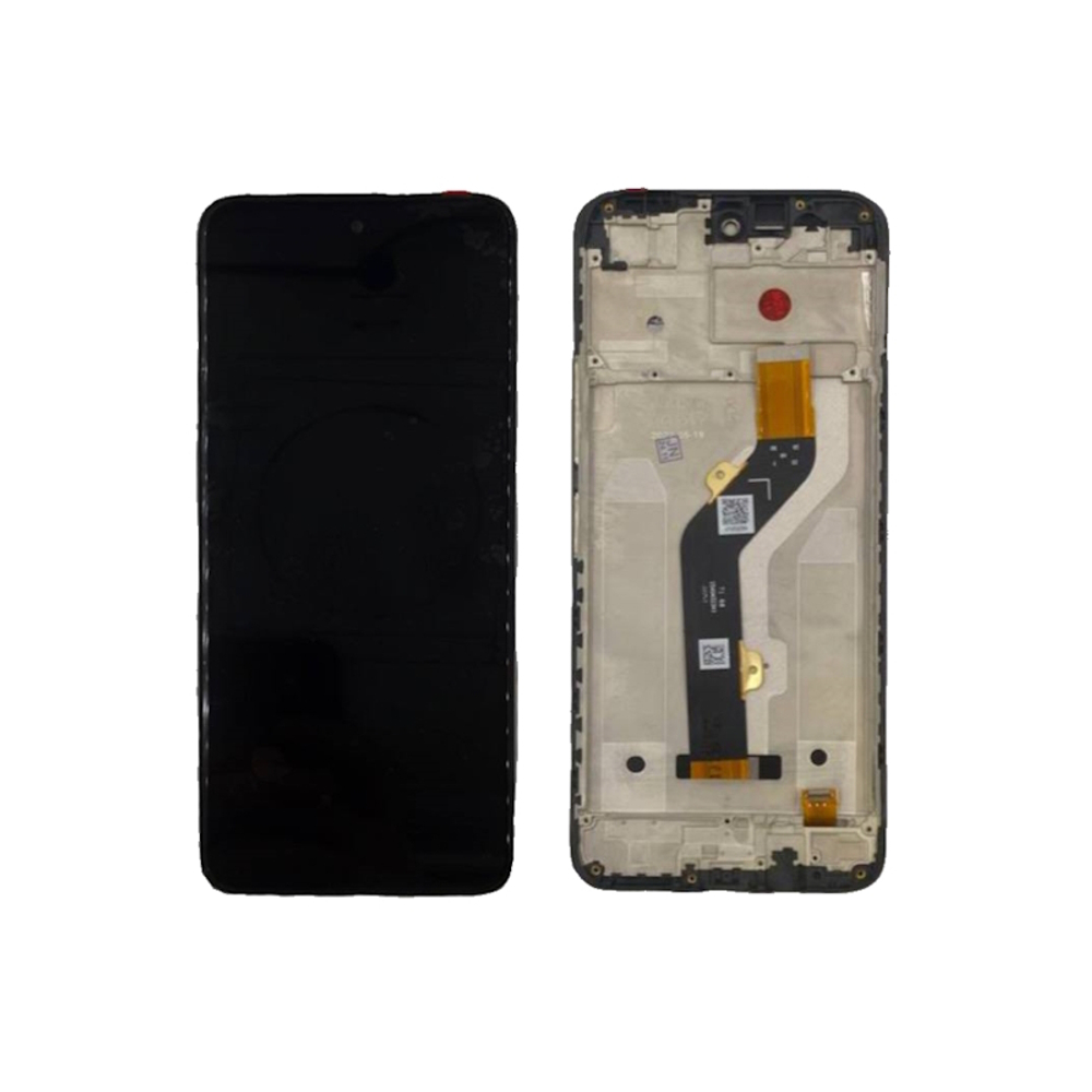 Дисплей для Infinix Hot 12 Play (X6816D) с тачскрином и рамкой Черный - OR