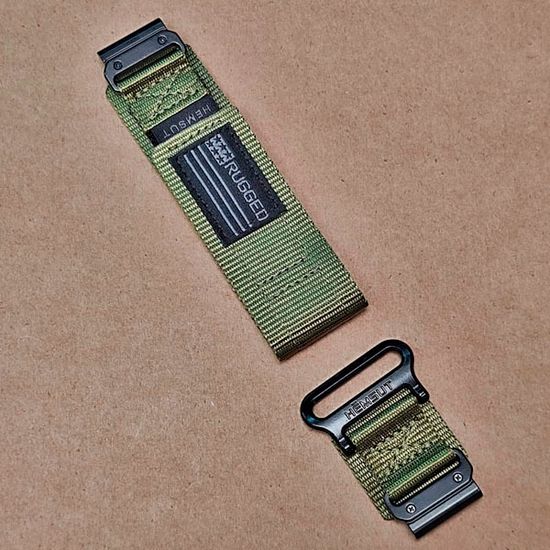 Нейлоновый ремешок Hemsut Rugged 22 мм для Garmin Fenix 7 6 5, Epix Gen 2 47mm, MARQ, Instinct, Forerunner