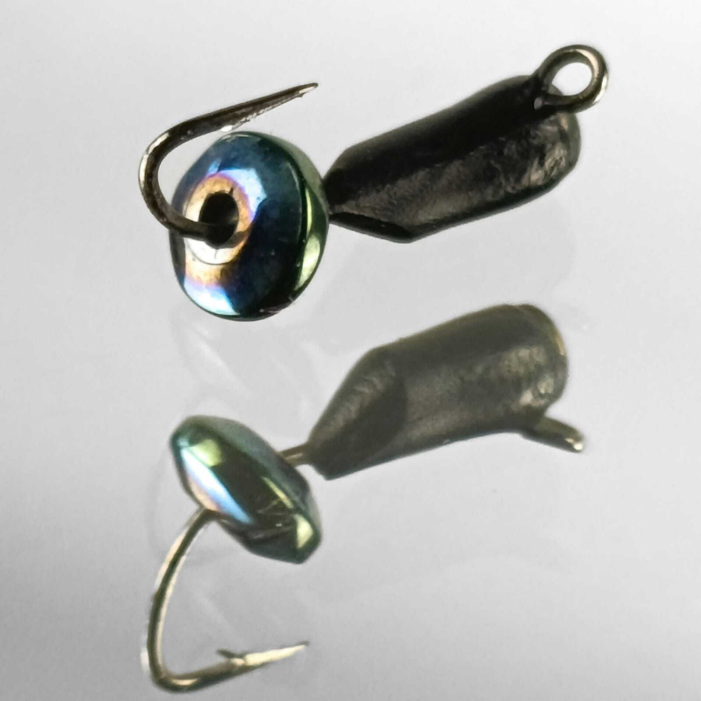 Мормышка "Гвоздик" (тарелка хамелеон)