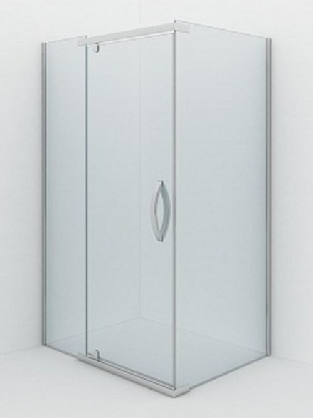 Душевое ограждение - AB214-120  1200*900*2000 (без поддона) светлое стекло