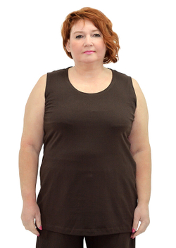 Топ из вискозы Брауни