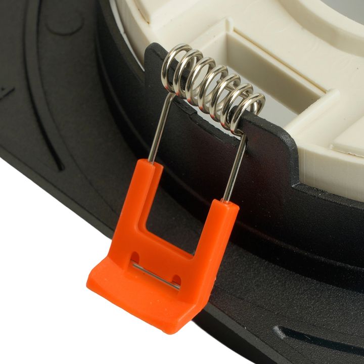 Светильник встраиваемый Feron DL701 потолочный GX70 черный квадрат 51096