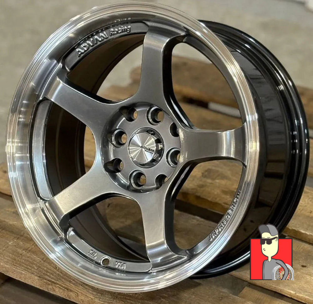 Комплект дисков Advan Racing GT 15x7 et20 4x100/4x114.3