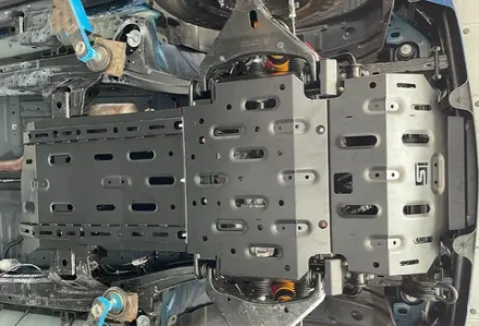 Защита днища для GWM Poer KingKong 2023+ Great Wall Motor Поэр Кинг Конг защита картера кпп двигателя