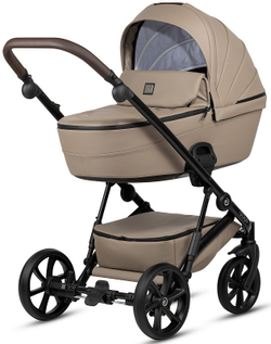 Детская коляска Tutis Viva 5 Plus Leather 2024 3 в 1 1452149 Cappuccino