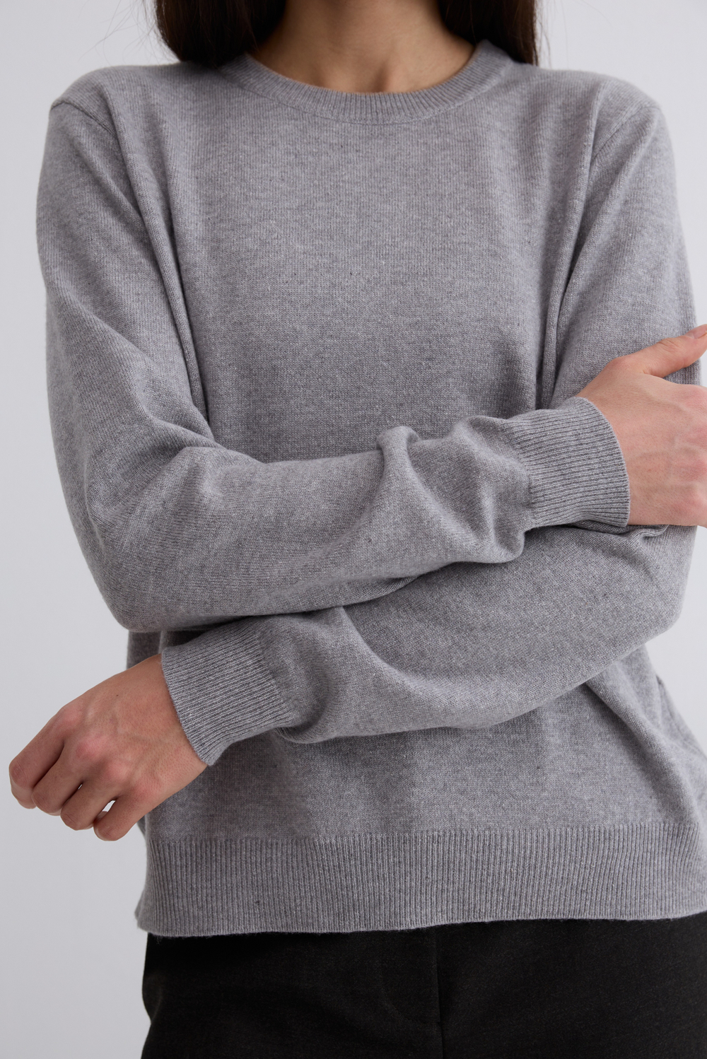 Джемпер Марта из кашемира, шёлка и мериноса