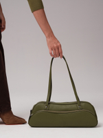 Женская кожаная сумка DBR 31186 зеленая водоросль