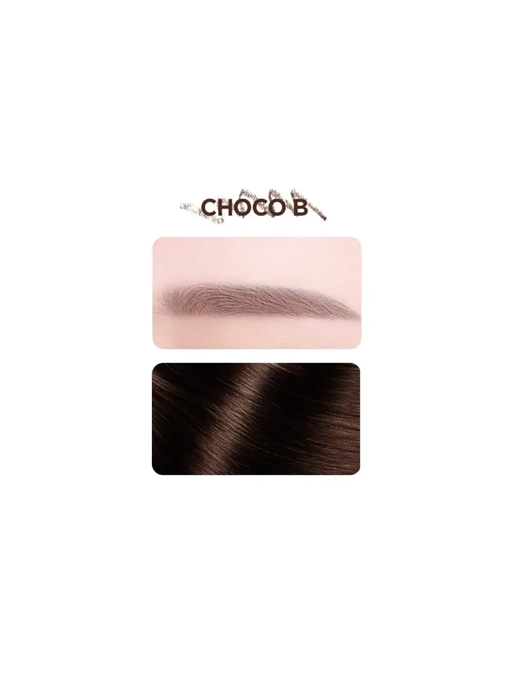 Vely Vely Карандаш для бровей из микрофибры – шоколадный Microfiber Brow Pencil – Choco B 0.09 гр