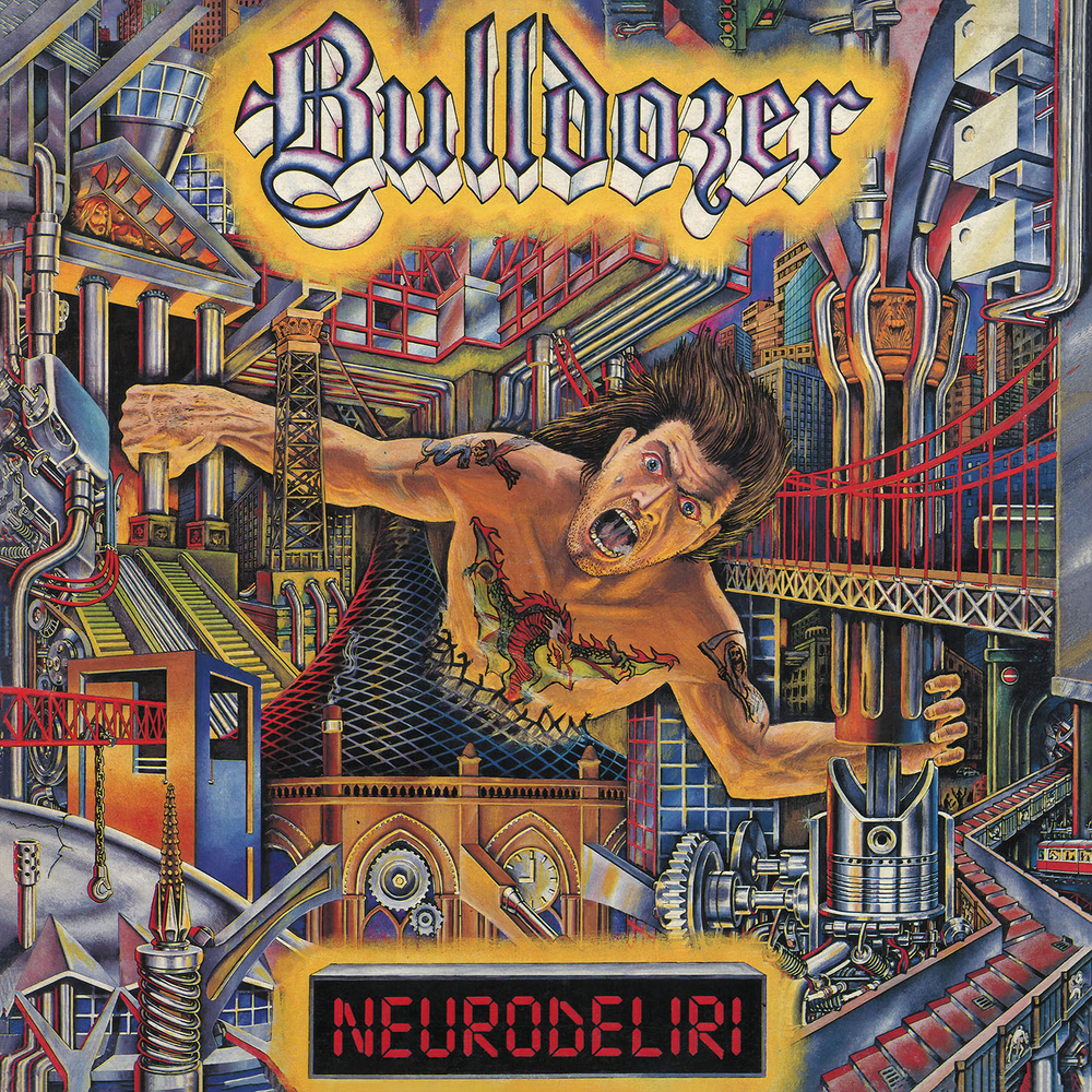 BULLDOZER - Neurodeliri - Reissue, музыкальный компакт диск, thrash metal
