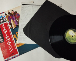 Винтажная виниловая пластинка LP The Beatles Yellow Submarine (Japan 1976) (Obi) Hey Bulldog