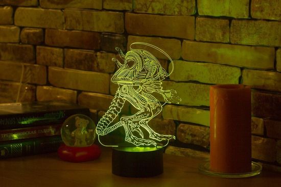 Светильник с 7 цветов свечения