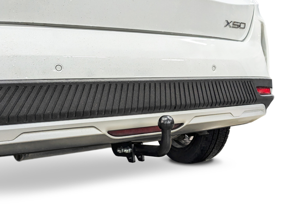 Фаркоп c электрикой Smart для Jetour X50 2024-н.в., рынок РФ, шар A, 750/75 кг., F.0917.001