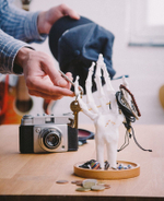 Органайзер для украшений skeleton hand