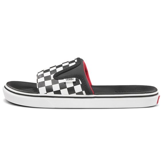 Vans UltraCush Slide-On 'Black White Checkerboard'