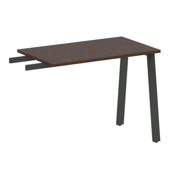 Metal System Приставной элемент на А-образном м/к БА.ПР-3 Венге Цаво/Металл Антрацит 1000*600*750