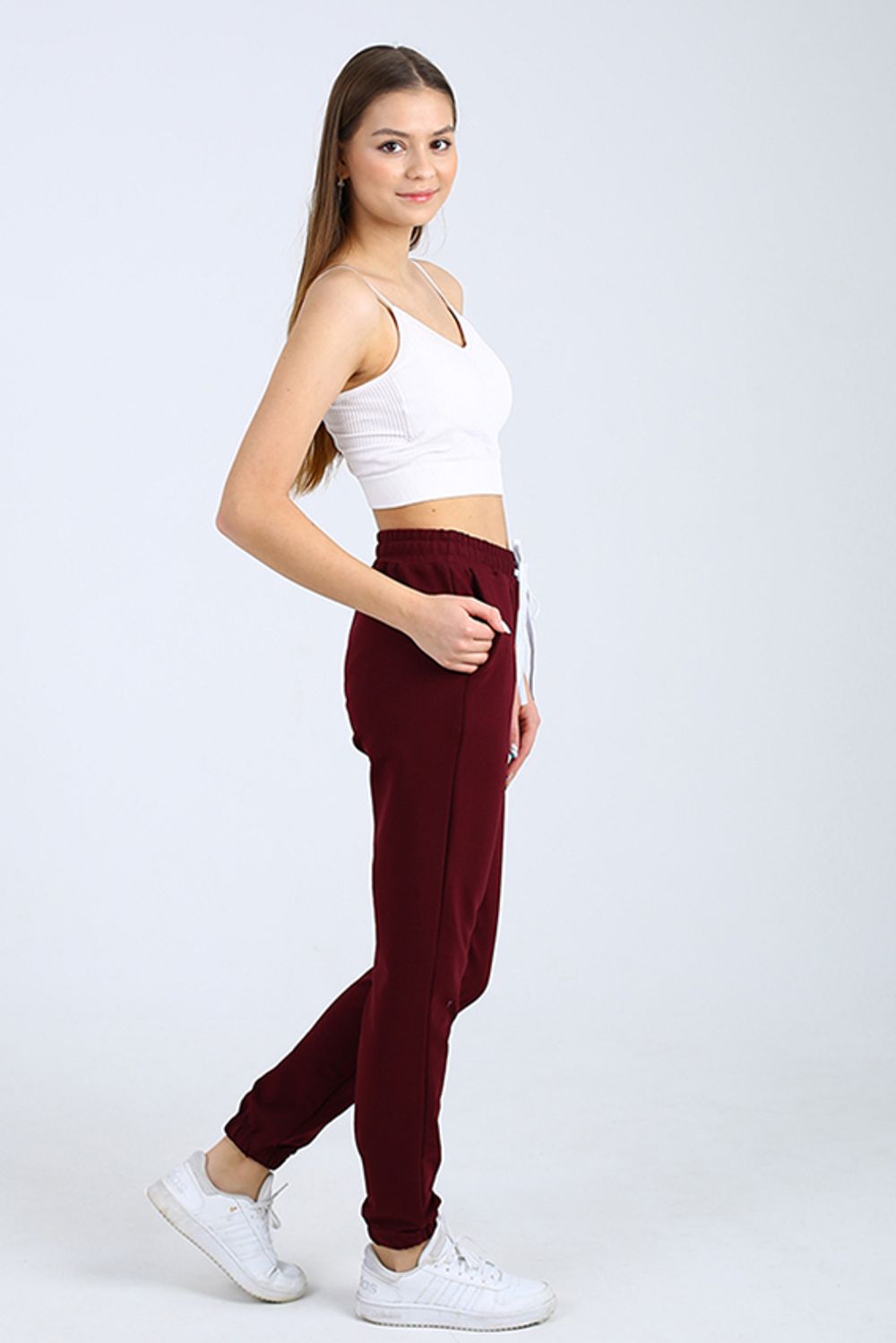 С-624 Брюки-джоггеры из футера