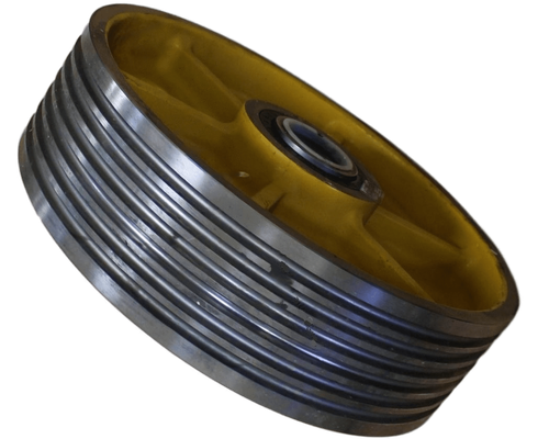 Отводной блок кабины 540х6х10 мм лифта Thyssen