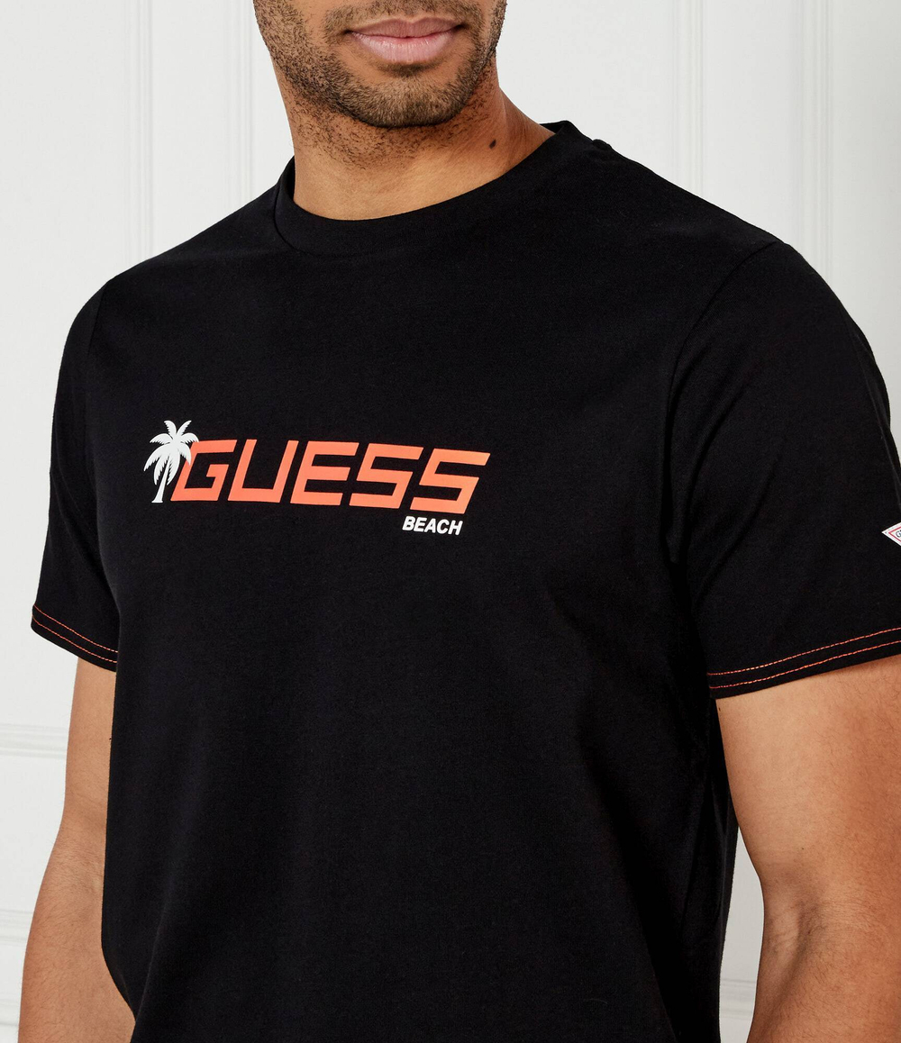 Футболка PALM LOGO Guess Underwear - черный(F5GI06 I3Z14)